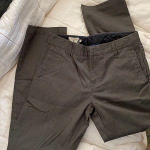 Men’s Volcom trousers size 28- grey